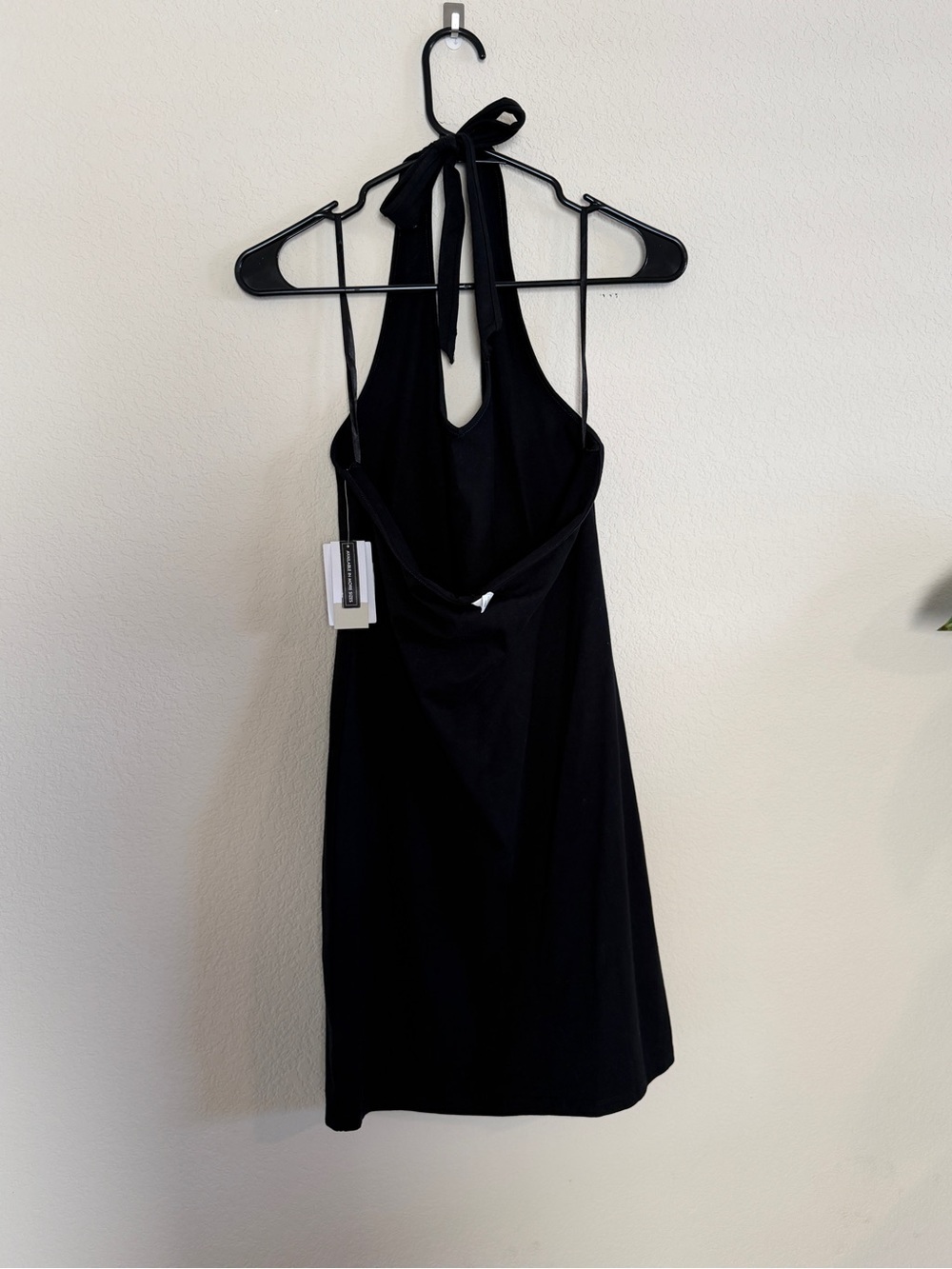 bp Black Halter Bodycon Mini Dress - Picture 4 of 5